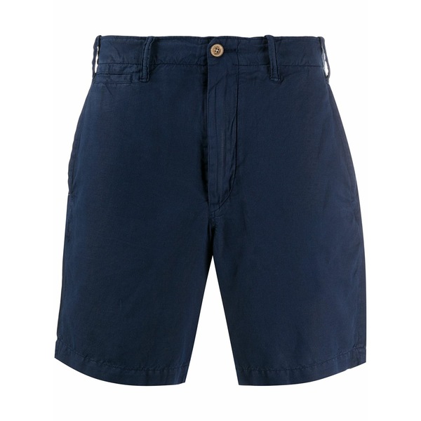 ラルフローレン メンズ 心地よいズボン下 ボトムス Fitted chino shorts Blue