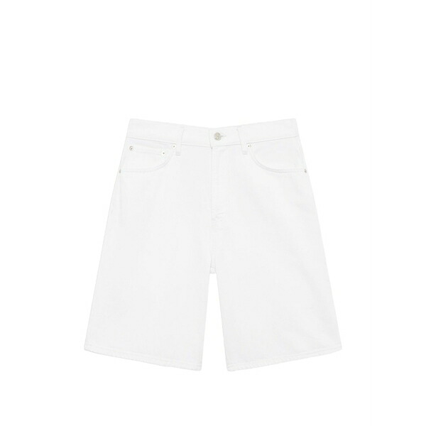 アニービン レディース 心地好いズボン下 ボトムス Jasper cotton shorts White