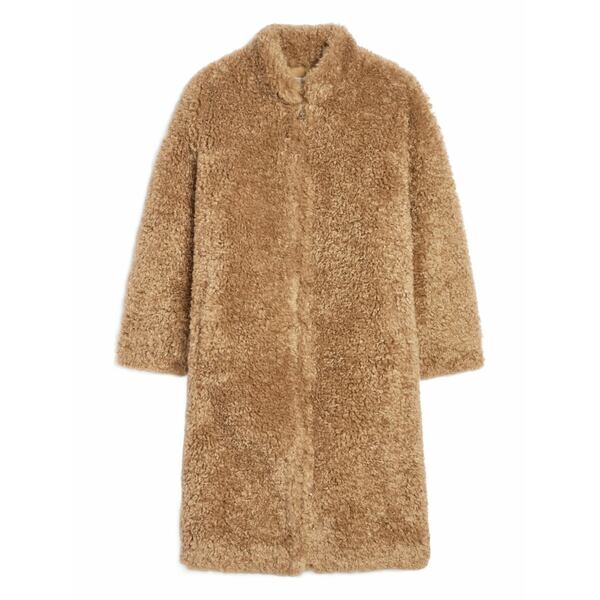 アッパリス レディース 厚地の外套 アウター Jude bouclette coat Neutrals
