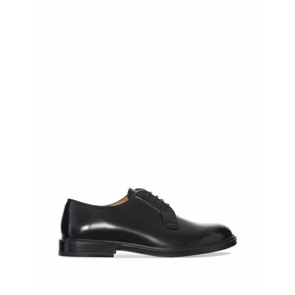 ヘンダーソン・ブラッコ メンズ 御召しものシューズ シューズ Sergent leather derby shoes Black
