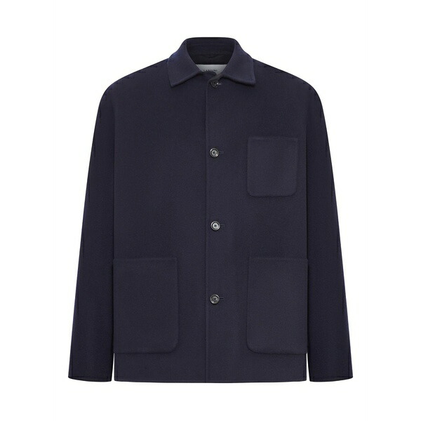 ラルディーニ メンズ 上衣＆上衣 アウター Wool jacket Blue