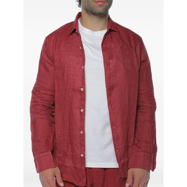 エムシーツーセイントバース メンズ プルオーバー トップス Pamplona shirt Red
