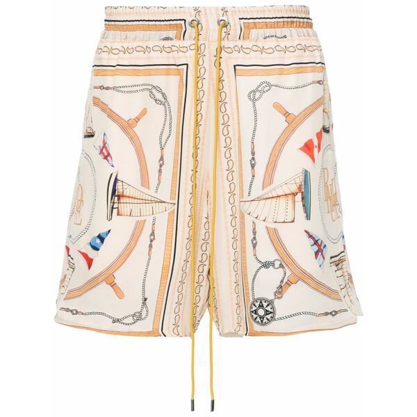 ルード メンズ 心地よいズボン下 ボトムス Nautica silk shorts Neutrals