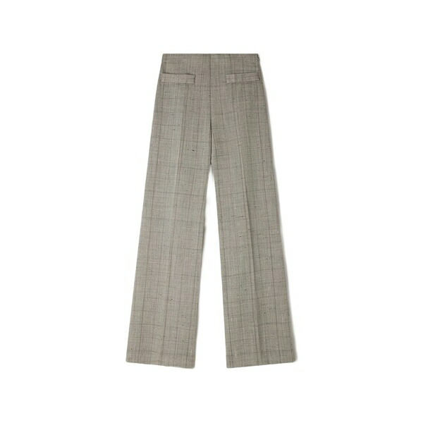 砂子ロ レディース 心地好いズボン下 ボトムス Zip-up trousers Grey