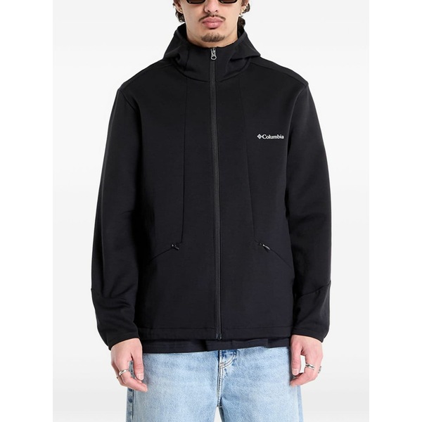 コロンビア メンズ パーカー・スウェットシャツ アウター Spacer knitted hoodie Black