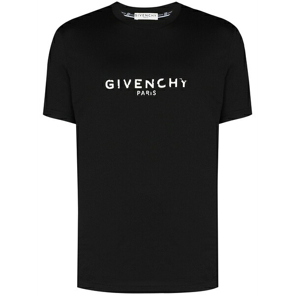 ジバンシー メンズ ティーシャツ トップス Logo print t-shirt Black