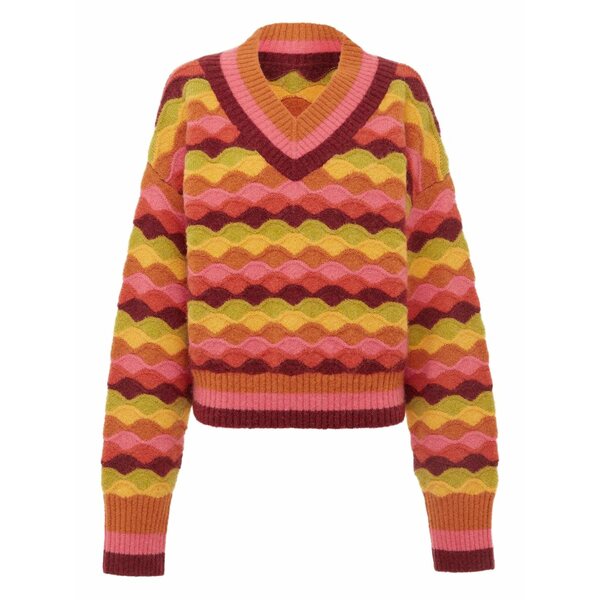 アレメ レディース 編み物\u0026プルオーバー アウター Rocco sweater Multicolour