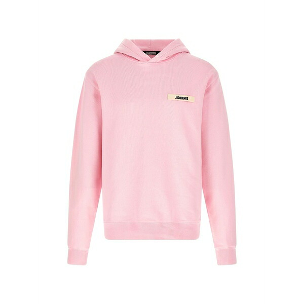 ジャクエムス メンズ パーカー・スウェットシャツ アウター Patch hoodie Pink｜asty 70,840円