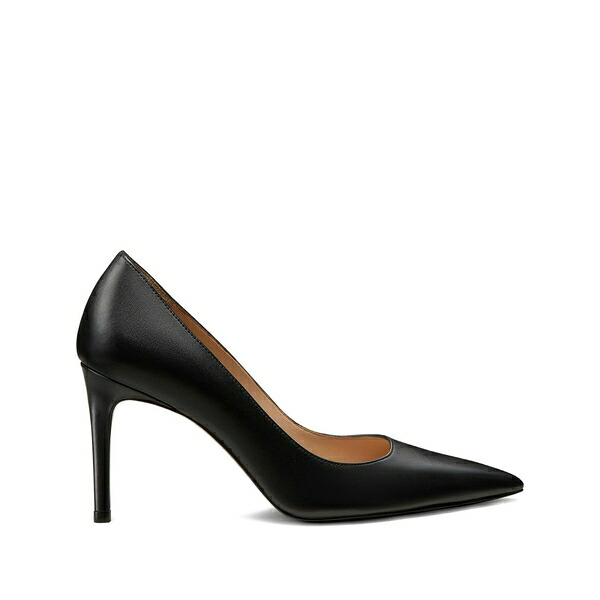 スチュアート ワイツマン レディース パンプス シューズ 85mm stuart pointed-toe stiletto pumps Black｜asty