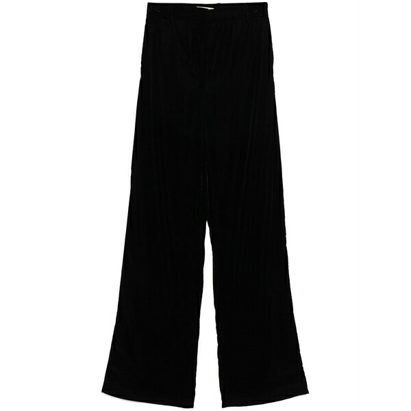 ブランカ ヴィータ レディース 心地よいズボン下 ボトムス Wide-leg trousers Black