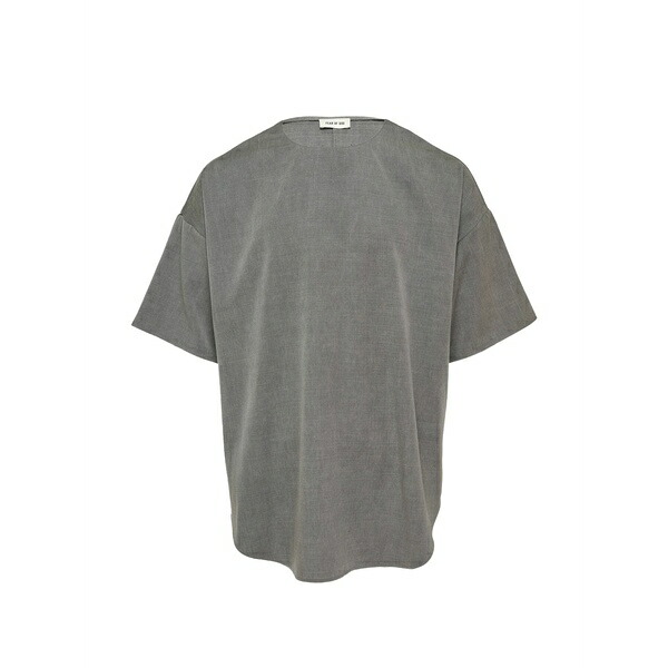 フィアオブゴッド メンズ ティーシャツ トップス Drop-shoulder t-shirt Grey