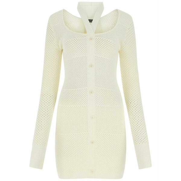 アンドレダモ レディース 衣裳 トップス Stretch knit MIDI-dress White