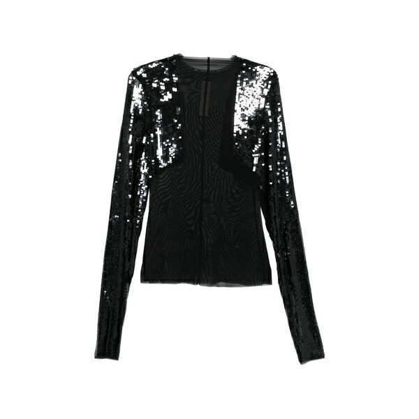 リックオウエンス レディース シャツ トップス Dennis top Black|asty