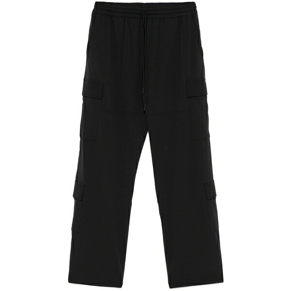 アディダス メンズ 心地よいズボン下 ボトムス Quad cargo pants Black