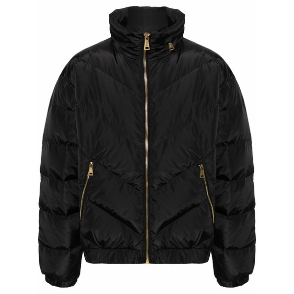 呼びりん探し回る メンズ 上衣＆上衣 アウター Logo-print jacket Black