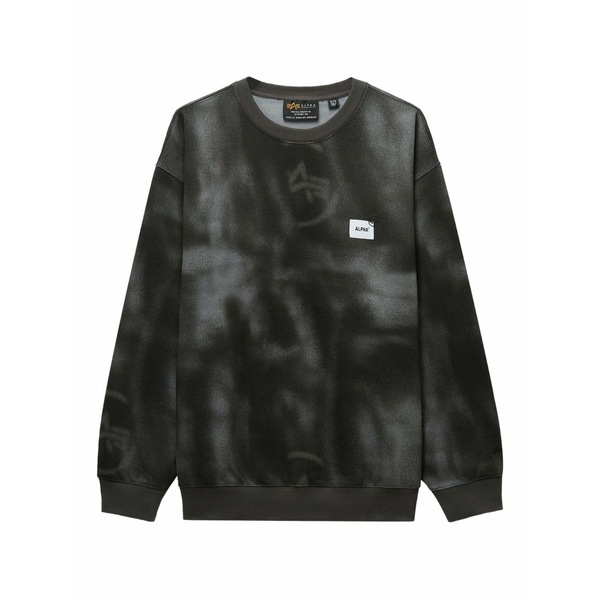アルファインダストリーズ メンズ パーカー・スウェットシャツ アウター Unfrm crew-neck sweatshirt Grey