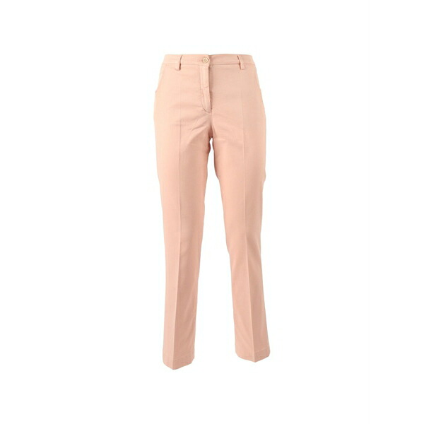 ブリ後押し 1949 レディース 心地好いズボン下 ボトムス Straight-leg trousers Pink