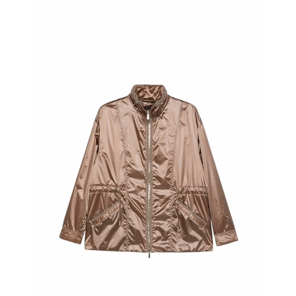 ムーレー レディース 上衣＆上衣 アウター Eolia zip-fastening jacket Brown