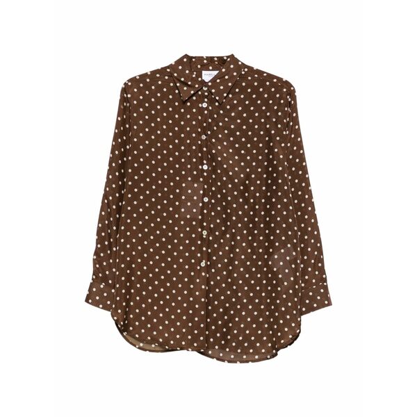 マレーラ レディース プルオーバー トップス Angio polka dot-pattern shirt Brown