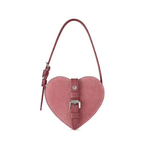 マル木ノ実 レディース ショルダーバッグ 御徒面子 Roxanne heart shoulder bag Pink
