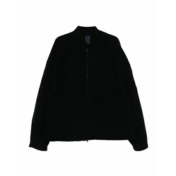 ジュン・ジー メンズ 上衣＆上衣 アウター Zipped jacket Black