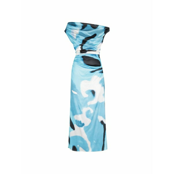 ステゥド レディース 衣裳 トップス Phare one-shoulder belted dress Blue