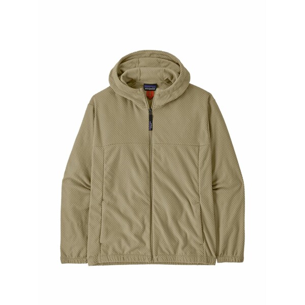 パタゴニア メンズ パーカー・スウェットシャツ アウター Zip-up waffle-knit hoodie Neutrals