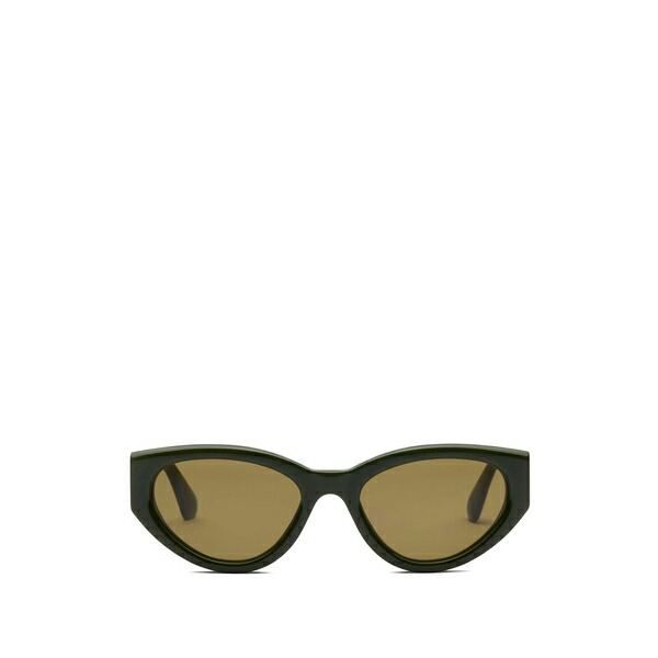 チミ メンズ サングラス・アイウェア 付属物 Rotate 06 cat-eye sunglasses Green