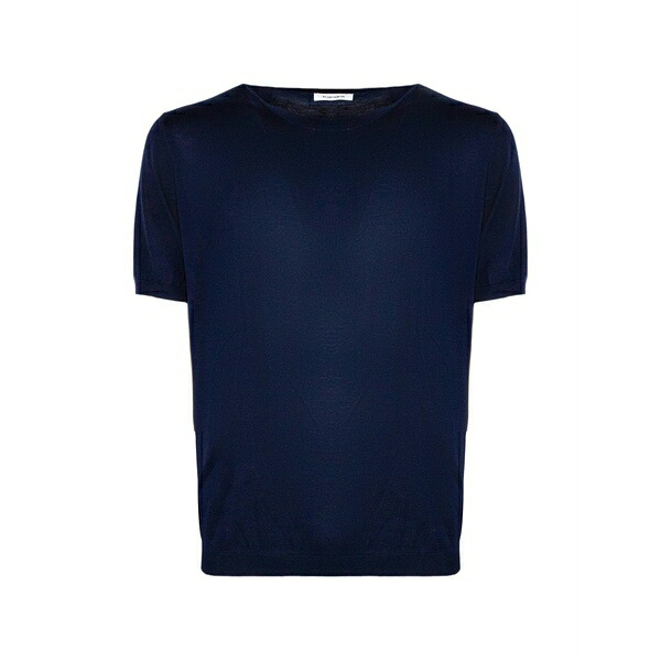 カングラ  メンズ ティーシャツ トップス Short-sleeved t-shirt Blue