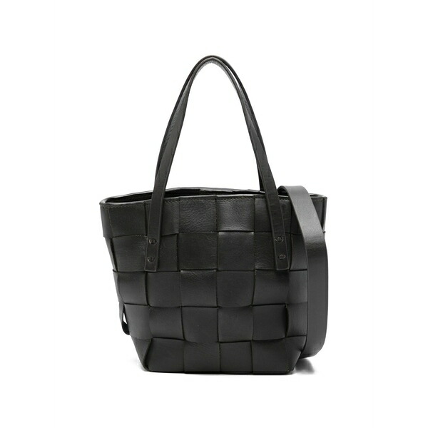 パロッシュ レディース ハンドバック 御徒面子 Leather tote bag Brown