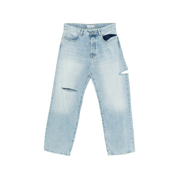 アイコン ジーンズ メンズ ジーンズズボン下 ボトムス Scott distressed jeans Blue