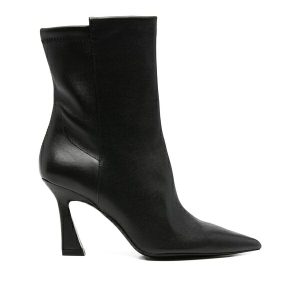 スチュアート ワイツマン レディース ブーツ シューズ 50mm vinnie leather ankle boots Black｜asty