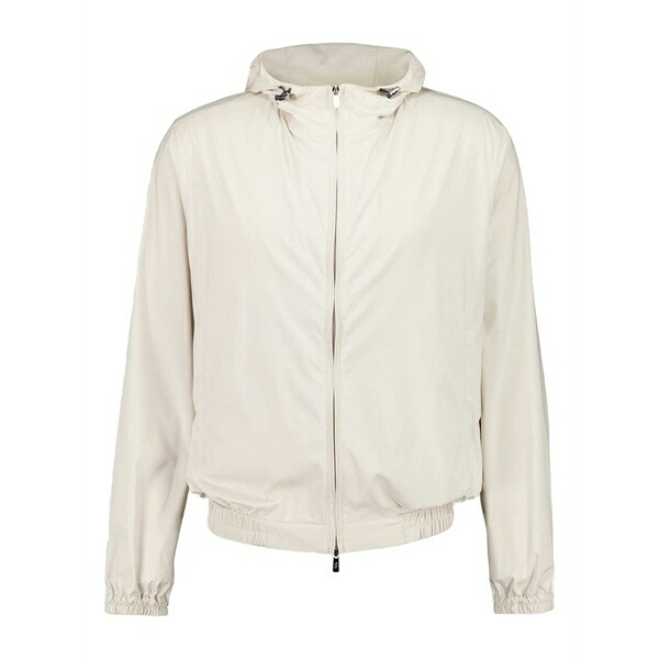 フェデーリ メンズ 上衣＆上衣 アウター Hooded zipped jacket Neutrals