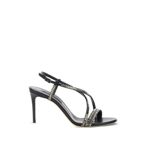 カサディ レディース サンダル シューズ Josephine strappy heeled sandals Black
