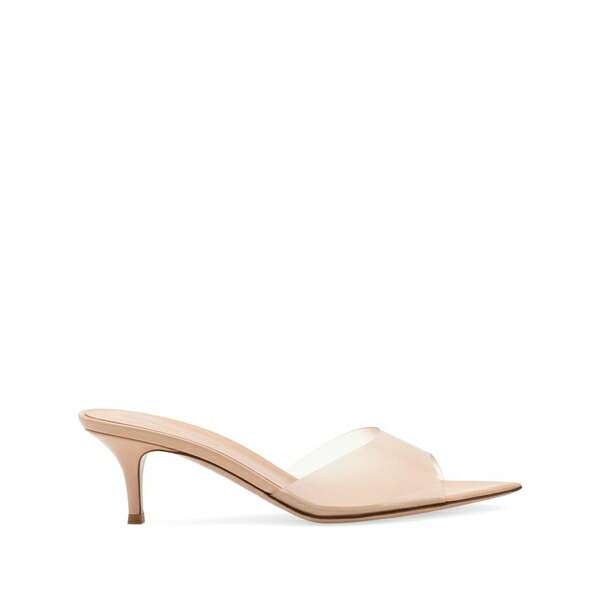 ジャンヴィト ロッシ レディース サンダル シューズ Elle 55粍 translucent mules Neutrals