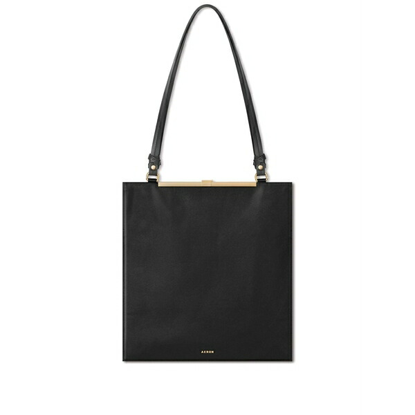 エーロン レディース ショルダーバッグ 御徒面子 Juliette shoulder bag Black