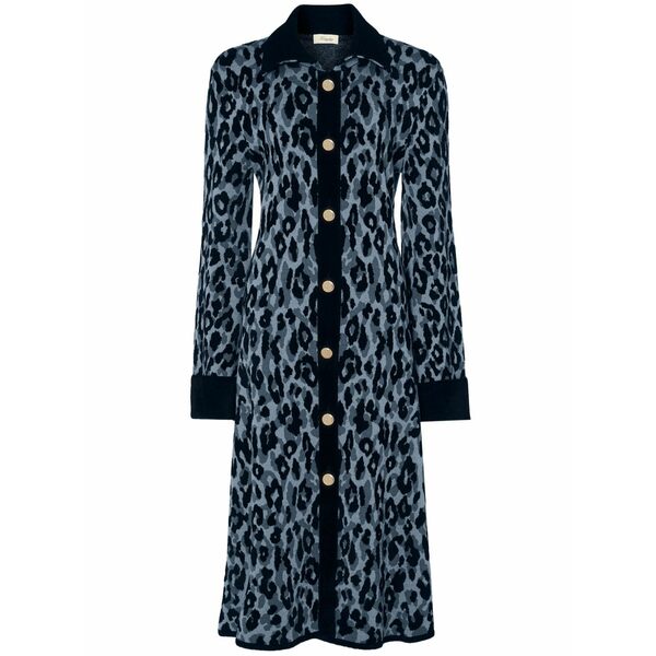 テンパリーロンドン レディース 厚地の外套 アウター Adonis coat Blue