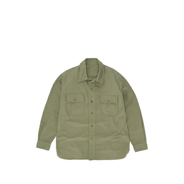 フォルテラ メンズ ジャケット＆ブルゾン アウター Cpo2.0 cotton shirt jacket Green｜asty