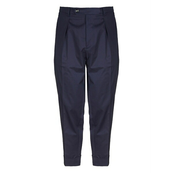 ベルウィッチ メンズ 心地好いズボン下 ボトムス Pleated trousers Blue