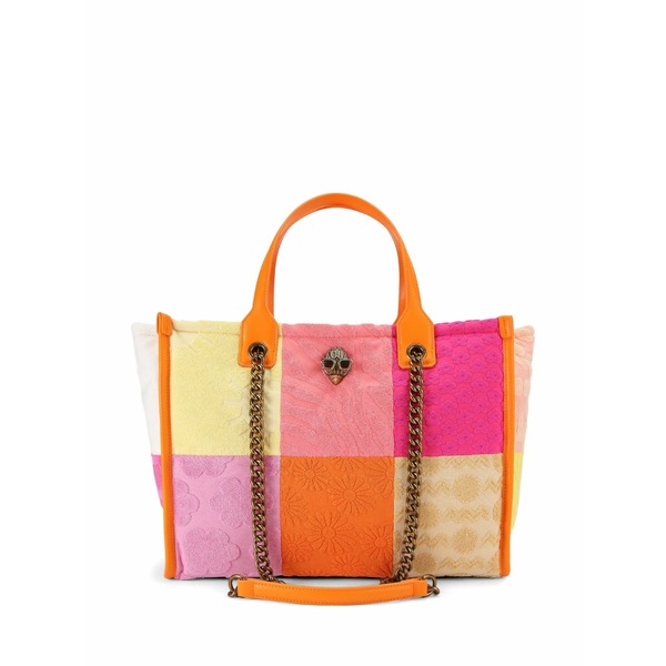 カートジェイガーロンドン レディース トートバッグ 御徒面子 Hoxton patchwork tote bag Pink