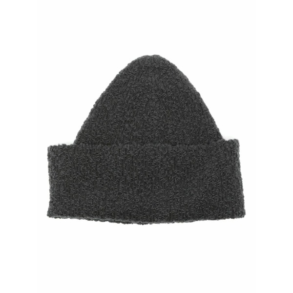 クレイグ緑であること メンズ 鳥打ち帽 付属品 Stud-detailing beanie Grey メンズ帽子-キャップ-バッグ・小物・ブランド雑貨
