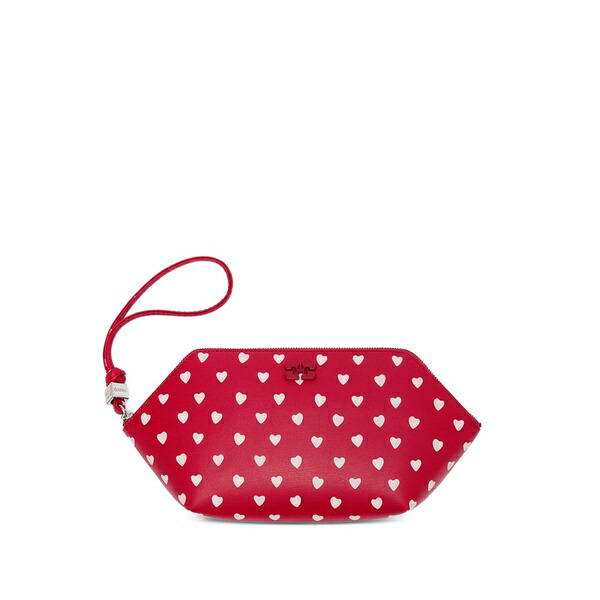 ガニー レディース 紙入れ 付属品 Heart-print purse Black