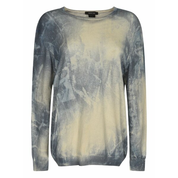アヴァントワ メンズ 編み物\u0026プルオーバー アウター Tie-dye sweater Neutrals