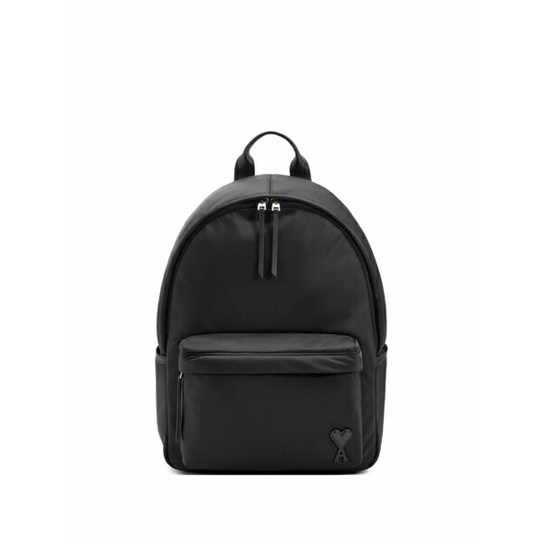 意中の女 メンズ うしろ側容器に並べる・背嚢 御徒面子 Marcel logo-detail backpack Black