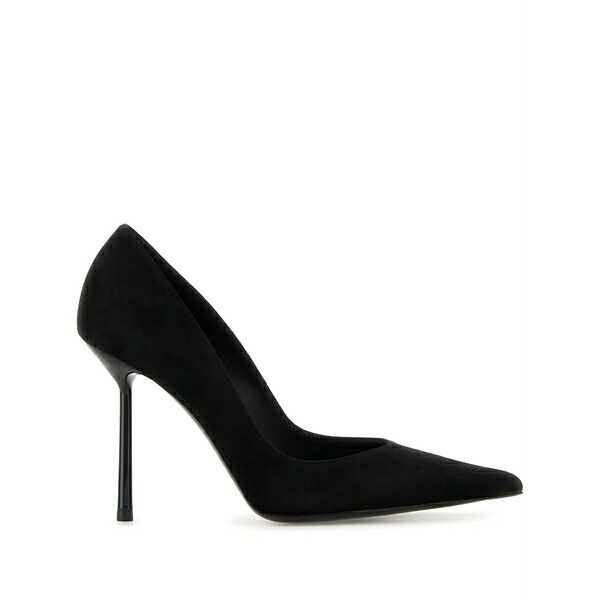 ル シラ レディース パンプス シューズ 100粍 bella suede pumps Black
