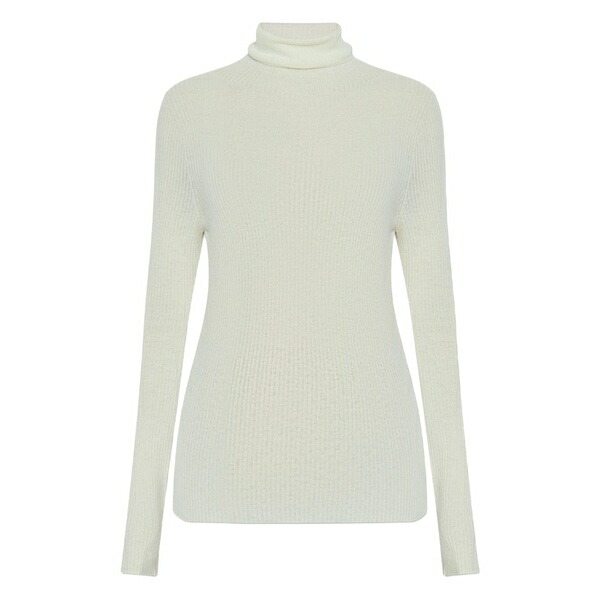 ファビアナ フィリッピ レディース Tシャツ トップス Ribbed top White|asty