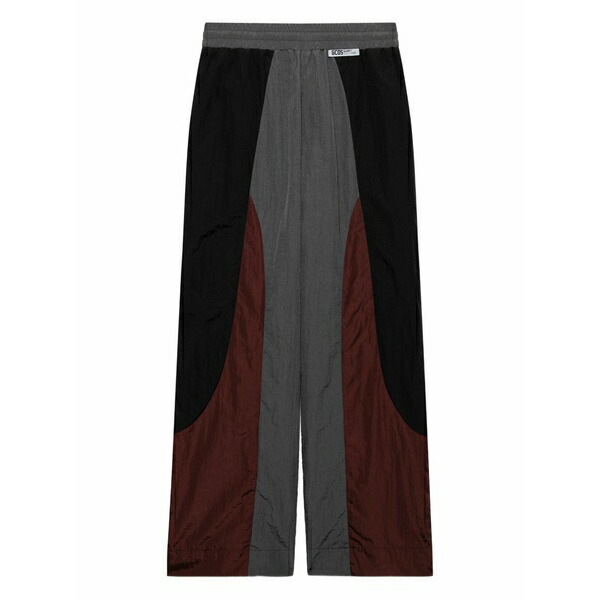 ジーシーディーエス メンズ カジュアルパンツ ボトムス Colour-block trousers Red｜asty
