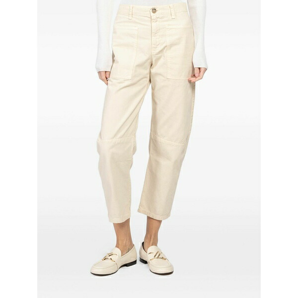 ベルベット レディース カジュアルパンツ ボトムス Brylie belted trousers Neutrals｜asty 58,680円