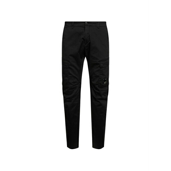 シーピーカンパニー メンズ カジュアルパンツ ボトムス Black cargo pants Black|asty