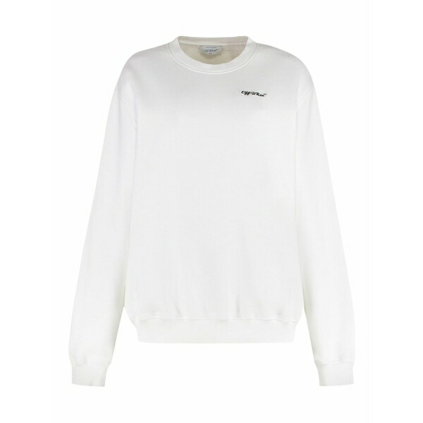 象牙色 レディース 編み物\u0026スウェーター アウター Felpa sweatshirt White